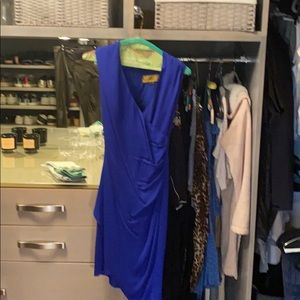 Royal blue dress